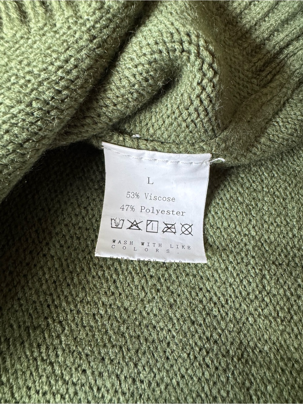 Men’s Large Green Sweater, Amazing Condition, No Flaws At All - Picture 2 of 6